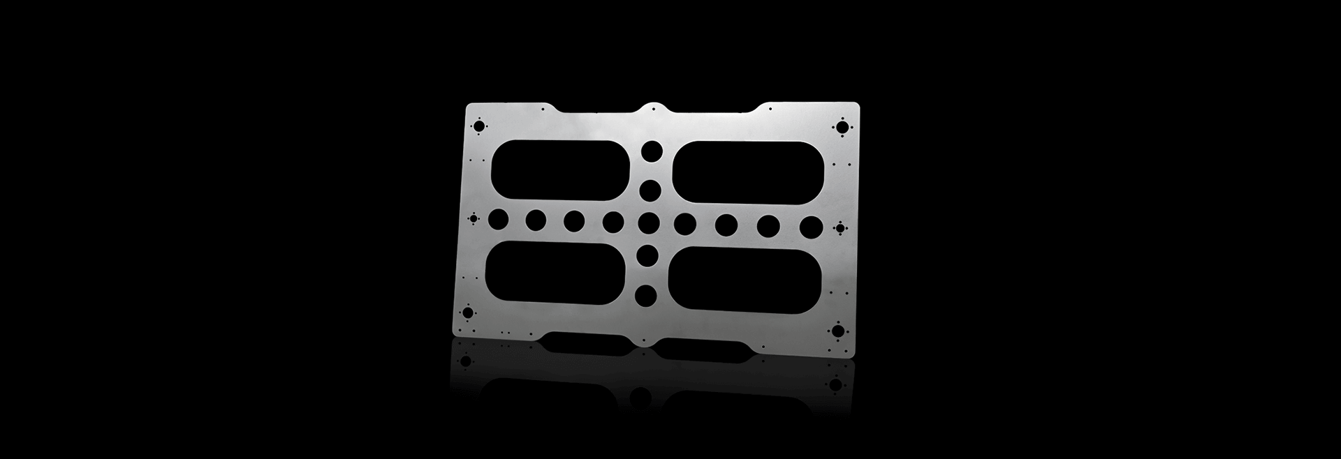 Kundenbauteil Heizplatte für 3D-Drucker aus Aluminium Blechbearbeitung